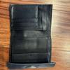 Used PRADA Saffiano Tri-fold Wallet Black