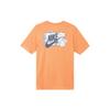 Nike Shoebox Print Short Sleeve T-Shirt Men Tops Orange CT6869-871