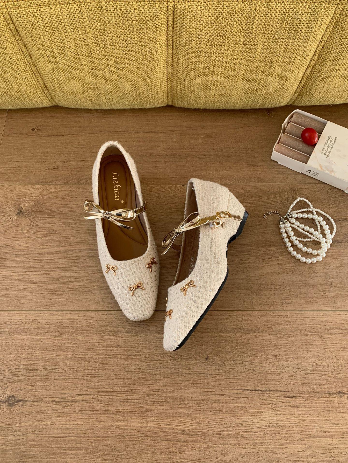 Women s Square Toe Block Heel Ankle Strap Bowknot Feminine Pumps - Elegant for Parties & Office 35