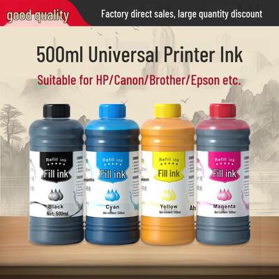 500ml Universal Printer Ink for HP, Canon, Epson, Brother - Available In 100ml/250ml