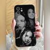 Singer L-LanaS D-Del R-Rey Phone Case Cool Black Silicone Soft For IPhone 16 15 14 13 12 11 X XR Plus Pro Max Plus