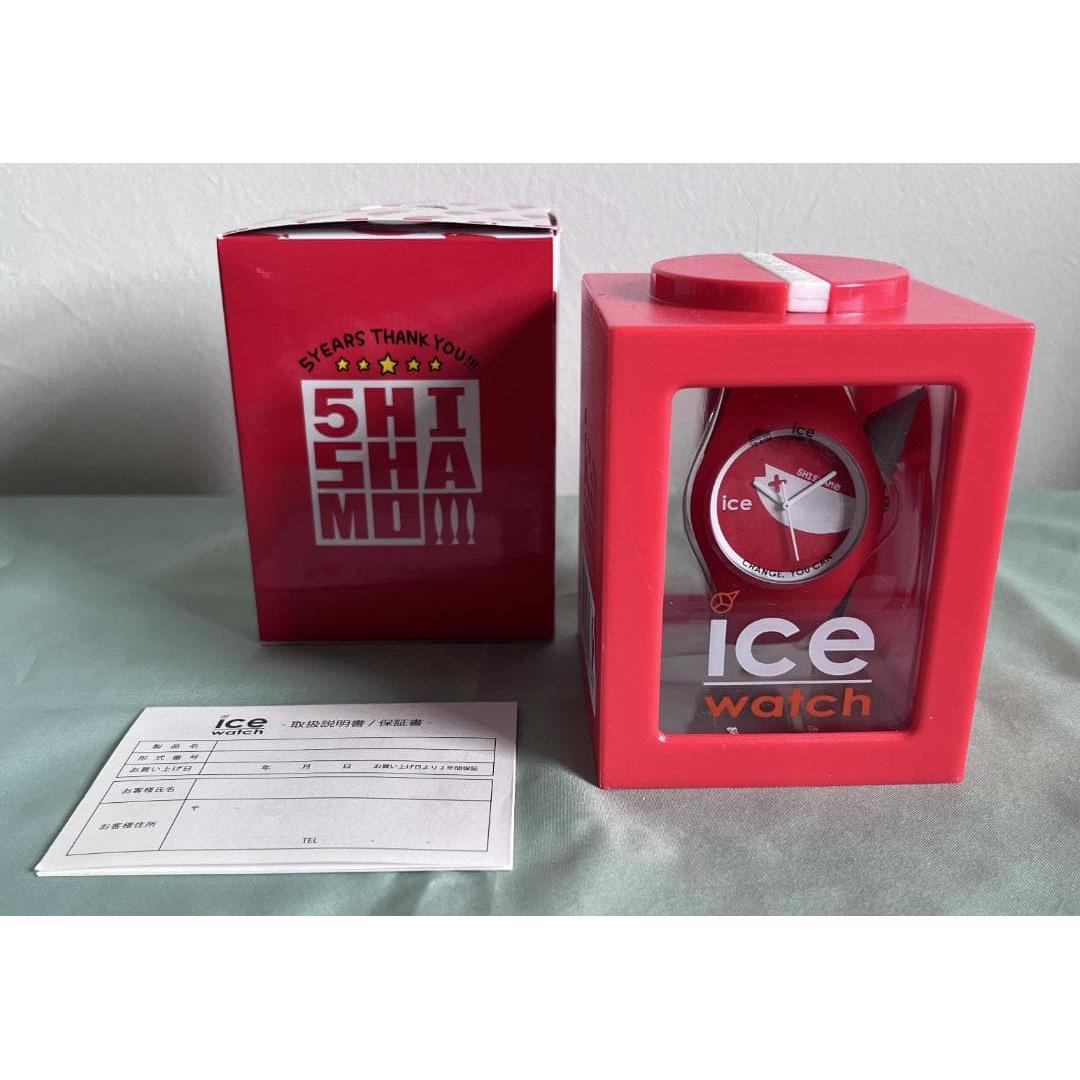 Used SHISHAMO ice watch 5th anniversary collaboration watch limited model
