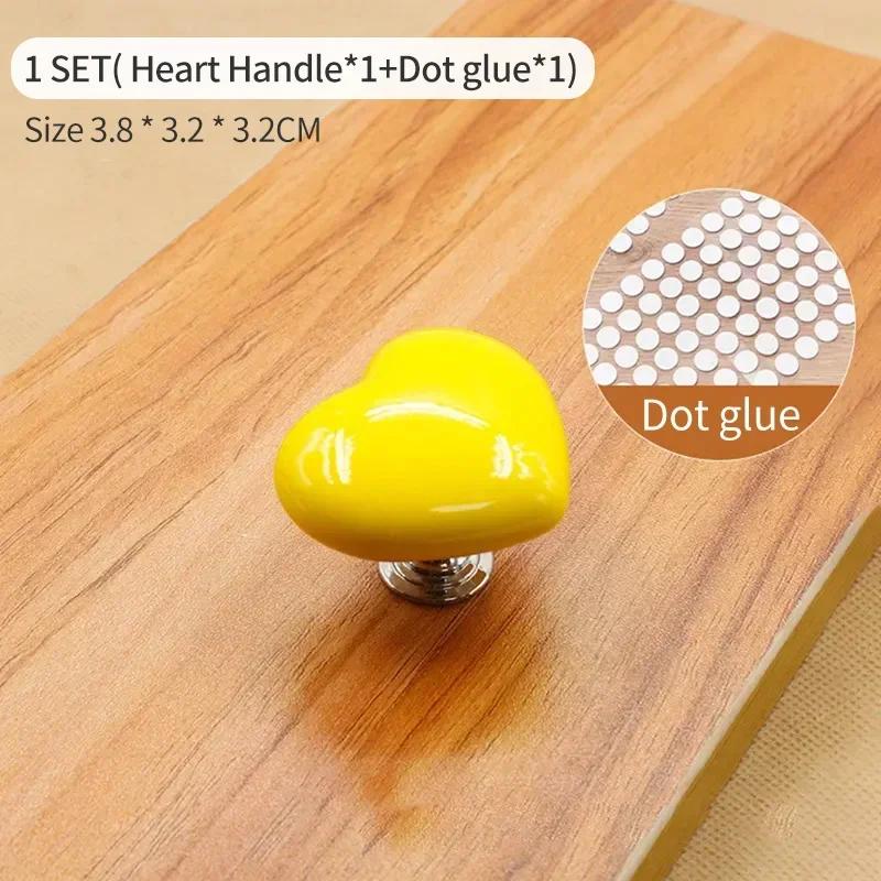 Heart Shaped Toilet Press Button Cute Rabbit Toilet Drain Button Tank Push Switch Nail Protector Love Button Bathroom Accessori