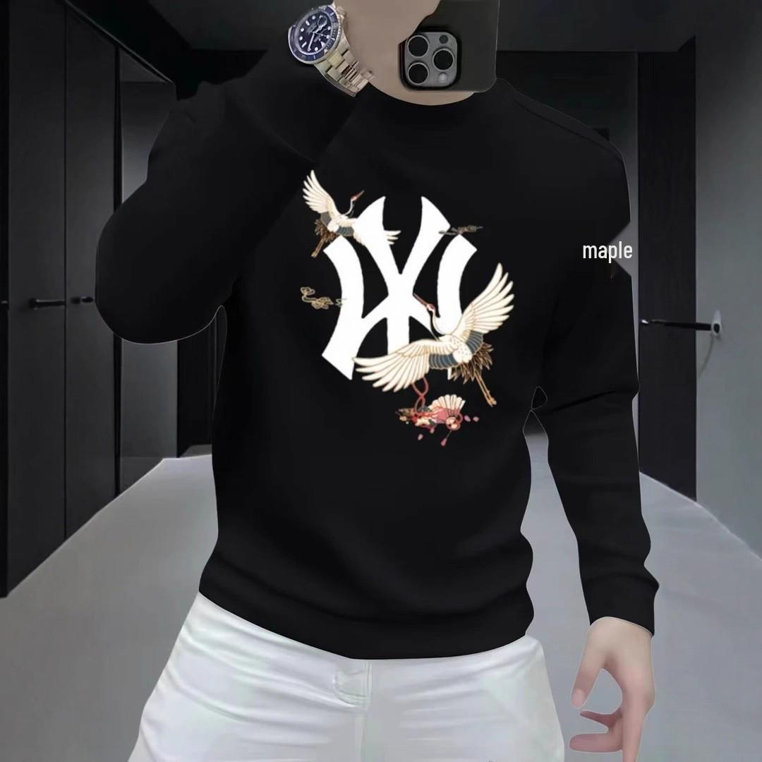 Men s Summer Trendy Slim-Fit Ice-Feeling Round Neck Short-Sleeve T-Shirt 3XL