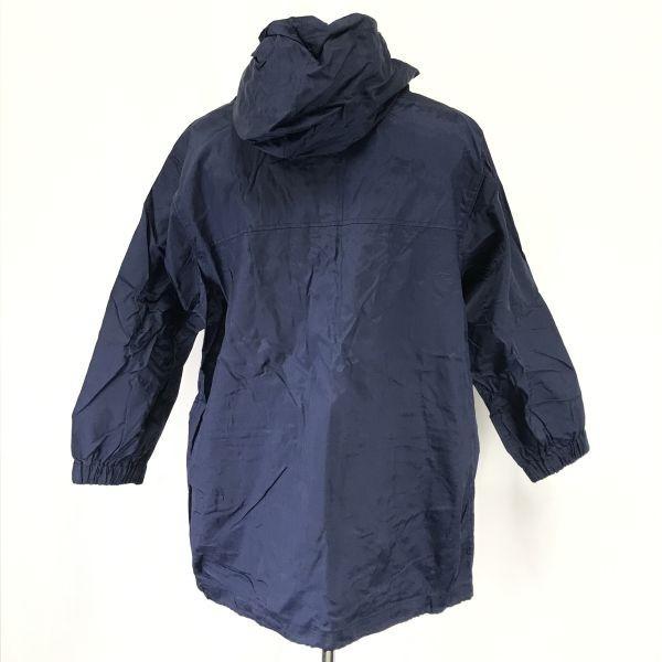 Eddie Bauer 90s Vintage Mountain Parka Women’s XS Navy Nylon Hoodie Coat(USED)