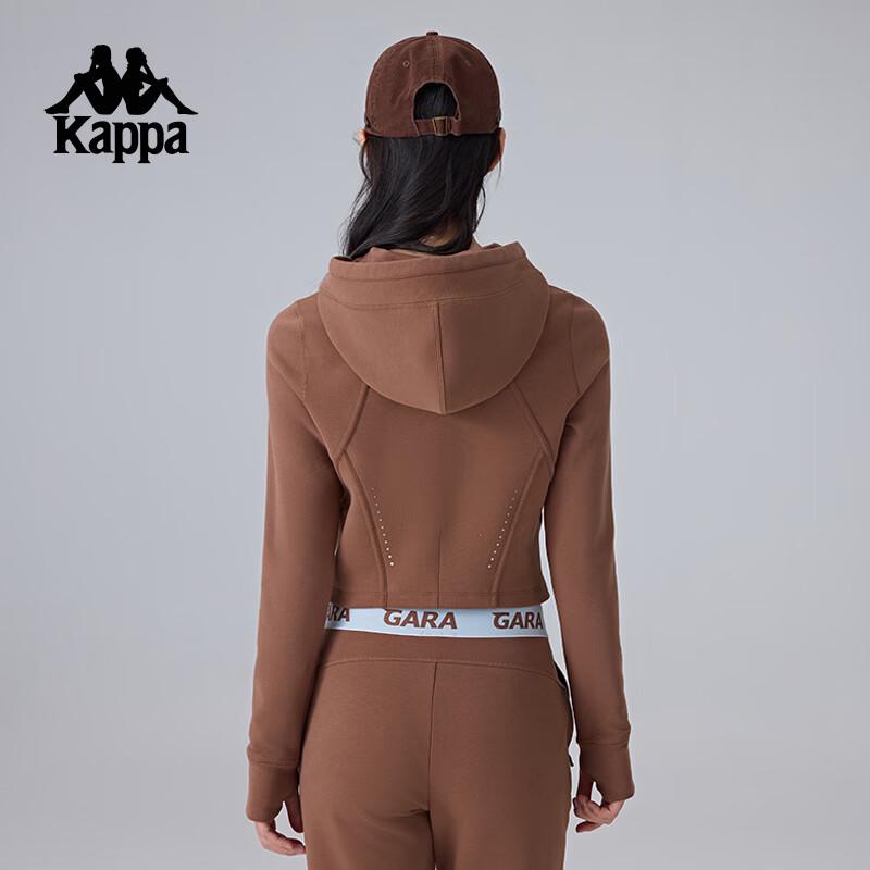 Kappa Women s Retro Knit Pullover Hoodie K0F22MK40 L