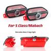 Autoaufkleber Für Benz AMG 2 Stück LED Auto Tür Projektion Willkommenslicht Logo Licht Für Mercedes Benz Maybach S-Klasse W221 W222 W223 S