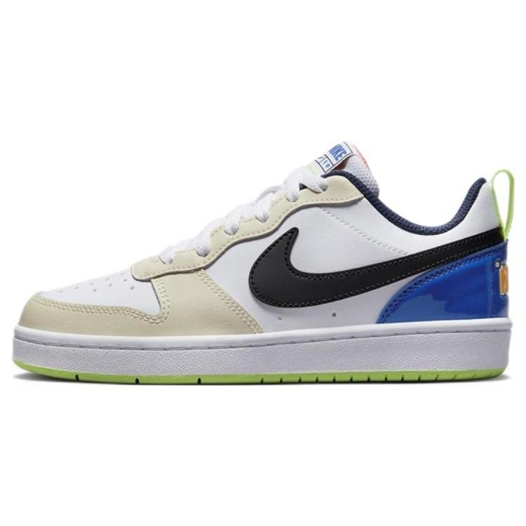 (GS) Nike Court Borough Low 2 SE Player One Kids FB1394-101 EU 38