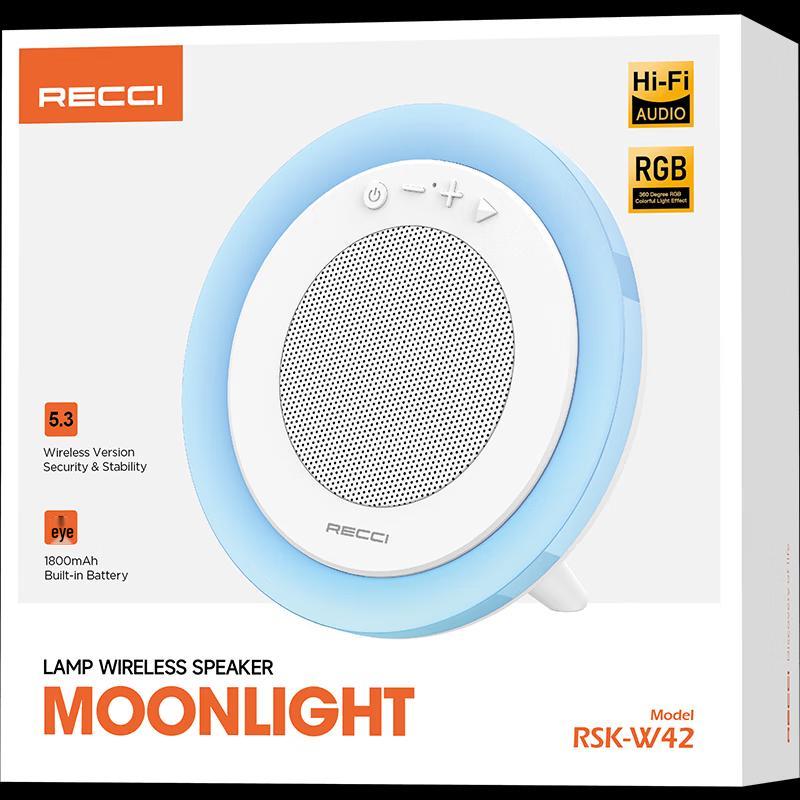 Recci RSK-W42 Portable Outdoor Bluetooth Speaker CN plug (adapter included)