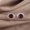Amethyst Earrings Gemstone Jewelry, 925 Solid Sterling Silver Earrings, Handmade Earrings Gift For Women