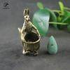 Solid Brass Kangaroo Statue Desk Ornament Retro Copper Animal Miniature Figurine Decoration Gifts Home Decors Crafts Accessories