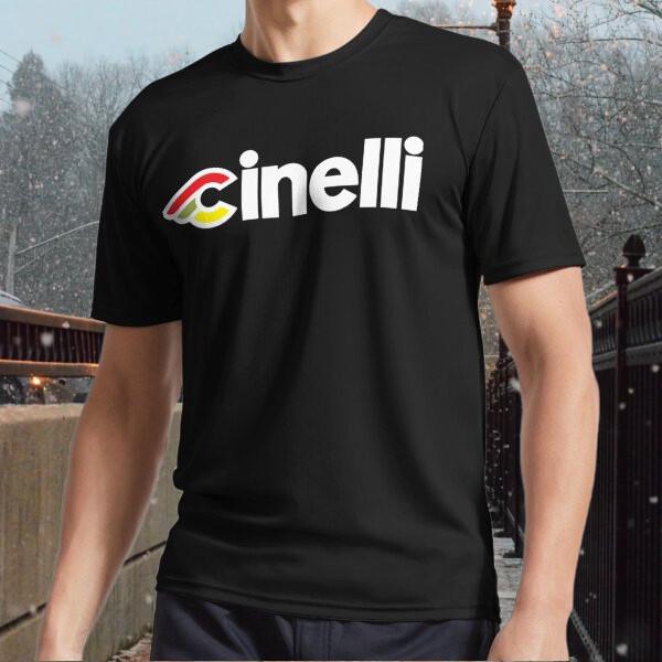 

New CINELLI BIKES BICYCLE LOGO Classic Logo Men s T-shirt funny size S to 5XL 2XL