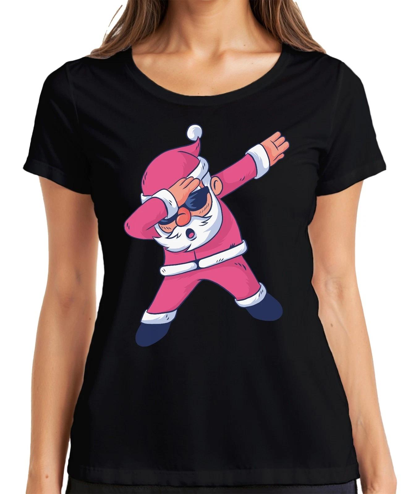 Dabbing Santa Sonnenbrille - Weihnachten Weihnachtsgeschenk Christmas Damen T-Sh L