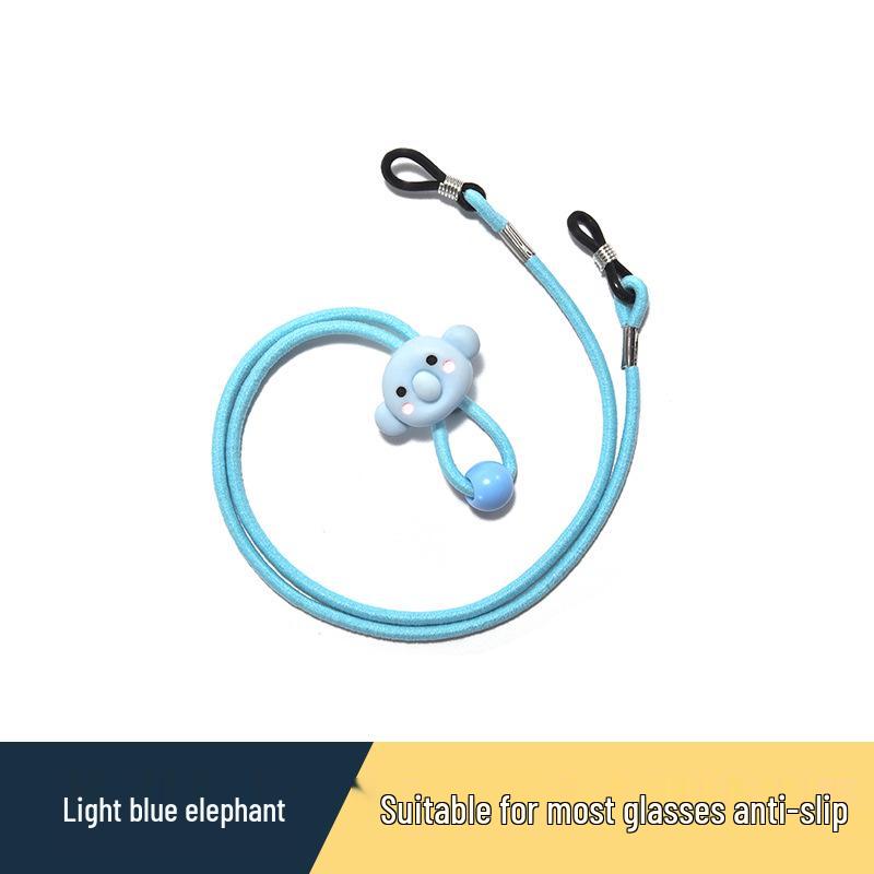 Kids' Anti-Slip Eyewear Lanyard with Sports Ear Hooks & Retractable Strap