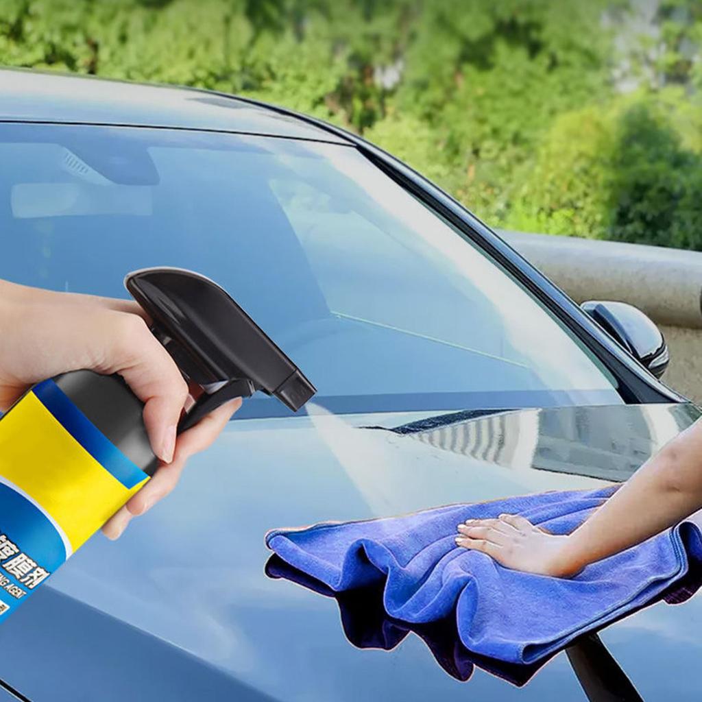 Autobeschichtungs-Spray Hoher Schutz Schnelltrocknendes Auto-Beschichtungs-Spray 500ml Kratzfest Wachs Polierer Wasserloses Waschöl Film Glasreiniger Lack
