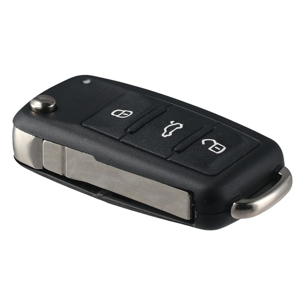 Car Accessories Plastic Key Shell Black Key Fob Case Key Fob For Vw