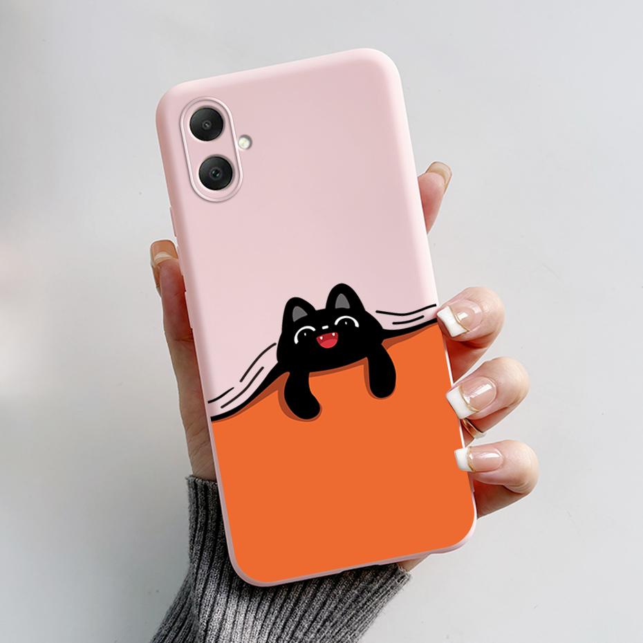 For Samsung Galaxy A06 Case TPU Cute Panda Soft Silicone Back Cover Phone Cases For Samsung A06 GalaxyA06 A 06 Protective fundas