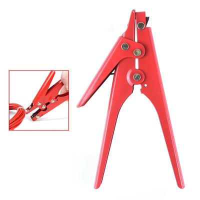 Pistol de tensionare și tăiere a colierelor de cablu HS-519, pentru coliere de cablu din plastic și nailon sau elemente de fixare, carcasă metalică, lățime de 0,370 inci