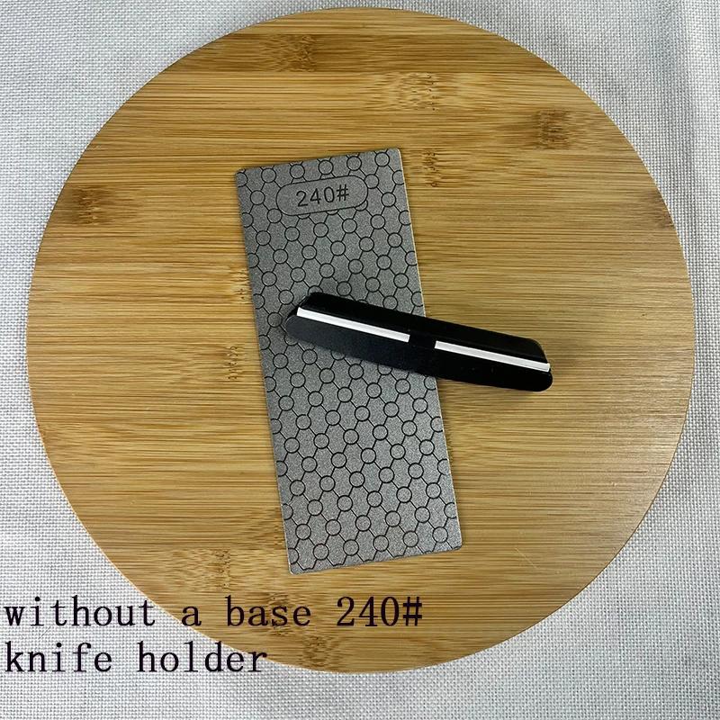 Preminum Diamond Honeycomb Pattern Sharpening Stone Quick Grinding Sharpening Stone for Kitchen and Outdoor Knives