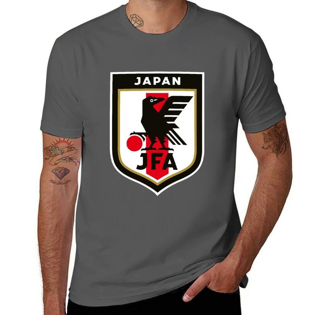 Japan National Football Team Tshirt Lightweight Sport Basic Tshirt