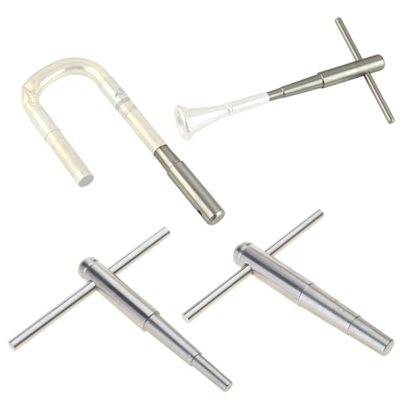 Metal Trombone Repair Tool Truing Tool Trumpet Truing Repair Tool Remove Dent for Trumpet Trombone Horn Brass Instrument