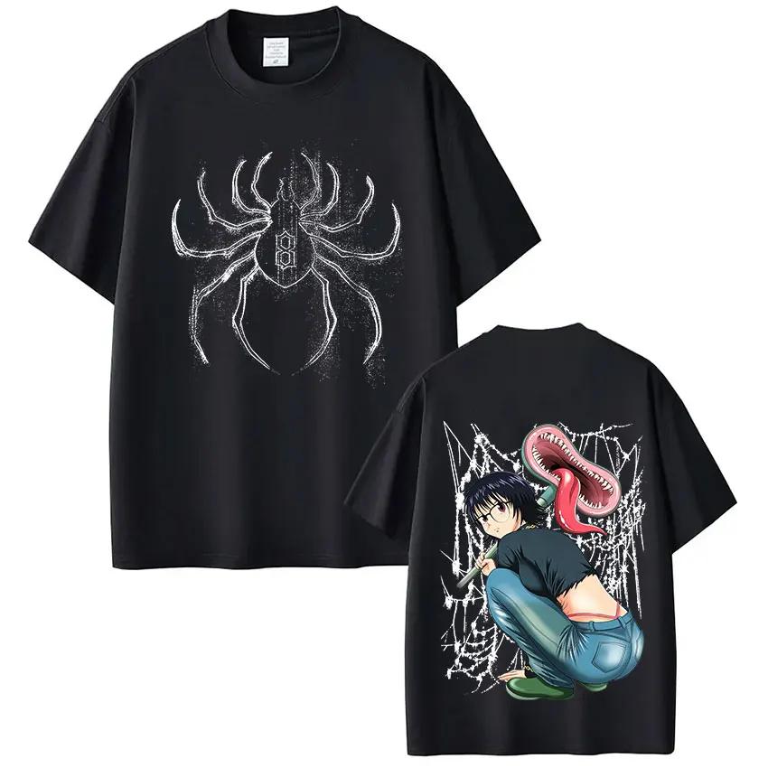 Customization Anime Hunter X Hunter Shizuku Spider Troupe Phantom T Shirt Unisex Unisex Clothing Fashion Harajuku Tshirt Oversized