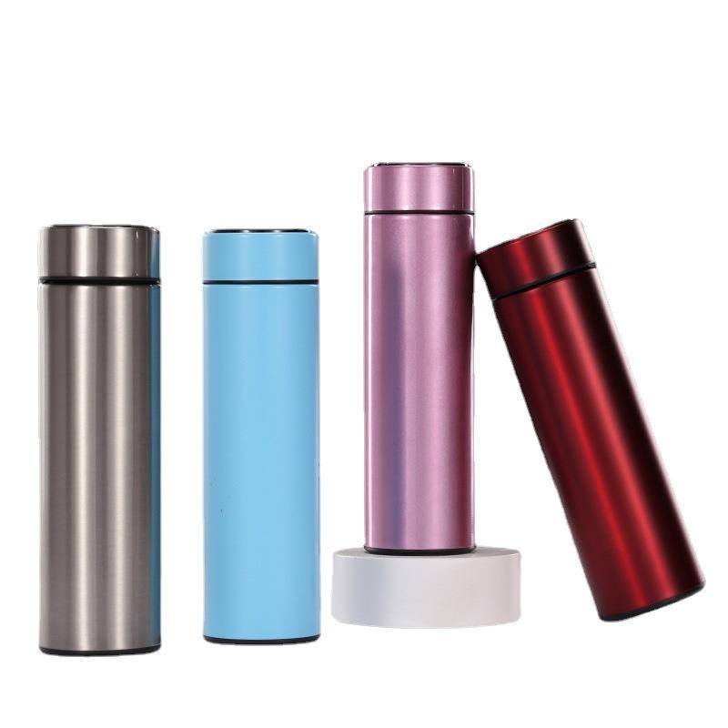 Business Straight Cup 304 Stainless Steel Thermos Cup, Business Gift Cup, Portable Smart Temperature Cup