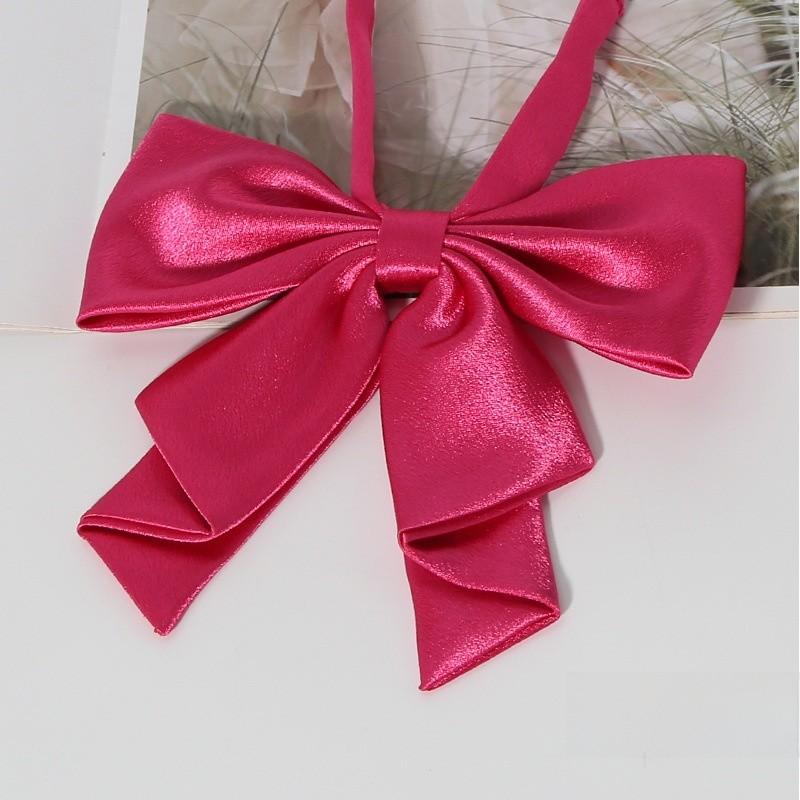 Jk Mädchen Schuluniform Fliege aus Webstoff für Freizeit- und formelle Kleidung