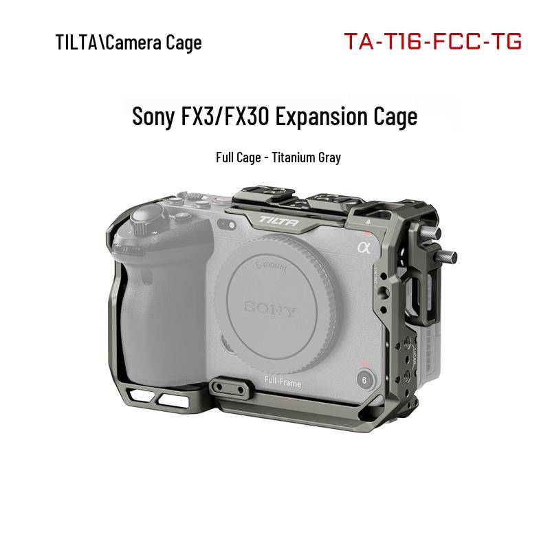 Tilta Camera Cage & Rig for Sony FX3/FX30 Titanium Gray