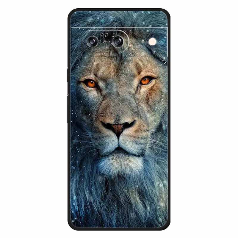 Für Google Pixel 8 / 8pro Hülle Weiches Silikon Löwe Eule Luxuriöse Rückabdeckungen Für Google Pixel 8 Pro Hüllen Pixel8 Cartoon Schalen
