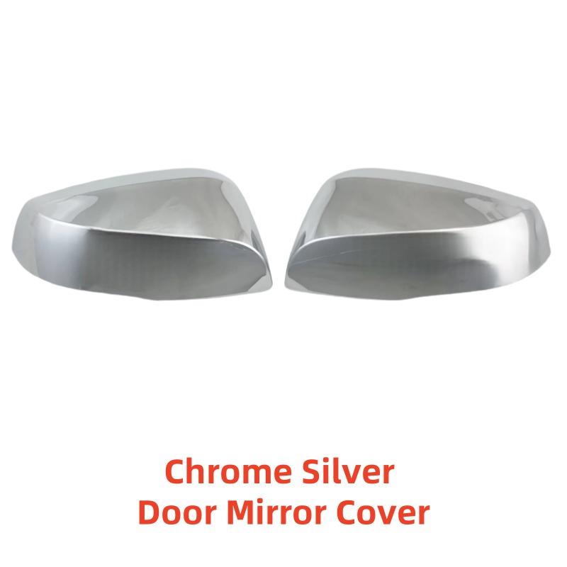 Chrome Silver Car Accessories Rearview Side Mirror Cover Trim Paste Style For Toyota RAV4 RAV 4 Wildlander Chrome