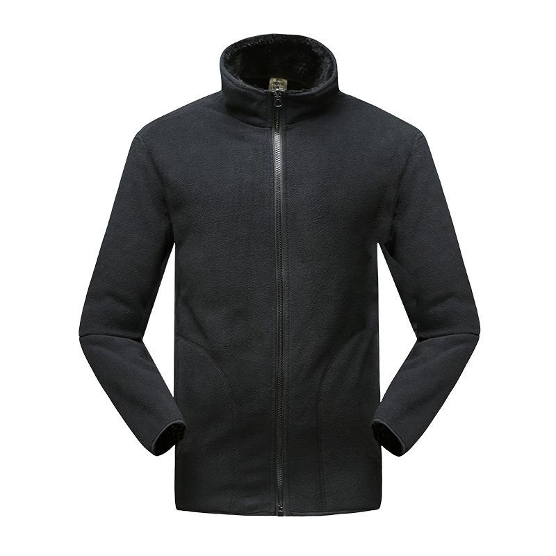 Новая флисовая куртка для отдыха на природе на осень и зиму для мужчин и женщин — фото 7