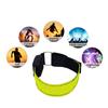 4PCS Yellow LED Flashing Wrist Band  Reflector Flashing Light Sports Armband