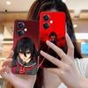 Akame Kurome Matte TPU Mobile Phone Case for OPPO Reno 14 13 12 11 10 9 8 7 6 5 F T Pro 5G Colorful Printing Cover