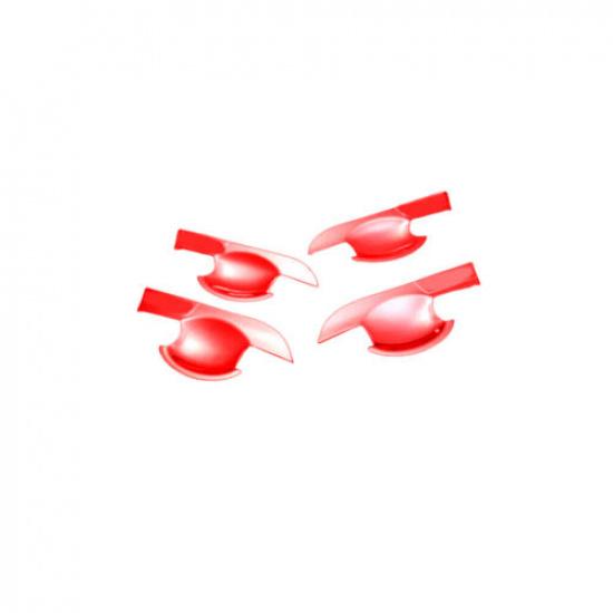 Exterior Side Door Bowl Frame Cover 4* For Hyundai Elantra 2017- Bright Red
