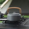 Minna Outdoor Aluminum Alloy Kettle with Wooden Handle