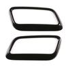 Car Tail Throat Trim For Land Rover Range Rover Sport 2018- Exhaust Tail Pipe Cover Trim Single Frame Parts Gloss Black