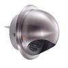 JAPPY Ventilation Grille Exterior with Round for Natural Intake and Exhaust (for Walls, Hood) UK-GSN100SDJ-MA