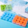 6/12PCS Silicone Ear Plugs Noise Reduction Sleep Anti Canceling Sound Insulation Earplug Protection Sleeping Reusable Ear Plugs