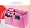Women's Large Capacity Cross-Border Multifunctional Felt Toiletry and Makeup Bag