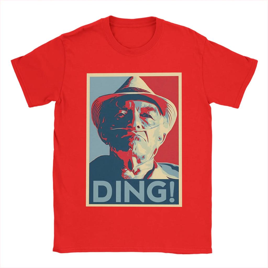 Don Hector Ding Ding TShirt Summer Breaking Bad Hippie TShirts Unisex Cotton Crew Neck Oversized Top Tees Short Sleeves