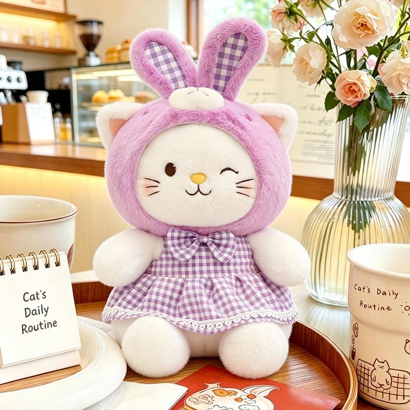Fluffy Sheep Plush Toy With Pp Cotton Filling For Kids And Teens Gift