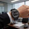 Best-selling multi-functional waterproof quartz watch men's fashion advanced sense waterproof dual display electronic watch