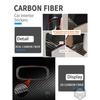 For Benz Smart 453 Fortwo 2016-2024 Carbon Fiber Air Conditioner Control Switch Frame Adjustment Trim Cover Decoration Sticker