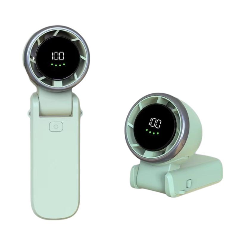 Eyelash Blower Bladeless Fan Small Creative Mini Handheld Portable USB High-speed Violence Fan Neck-hanging Fan New Dropshipping