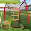 Bersaglio per zona di attacco per rete da baseball, installazione semplice e regolabile, attrezzatura per l'allenamento per la pratica del lancio del baseball da softball