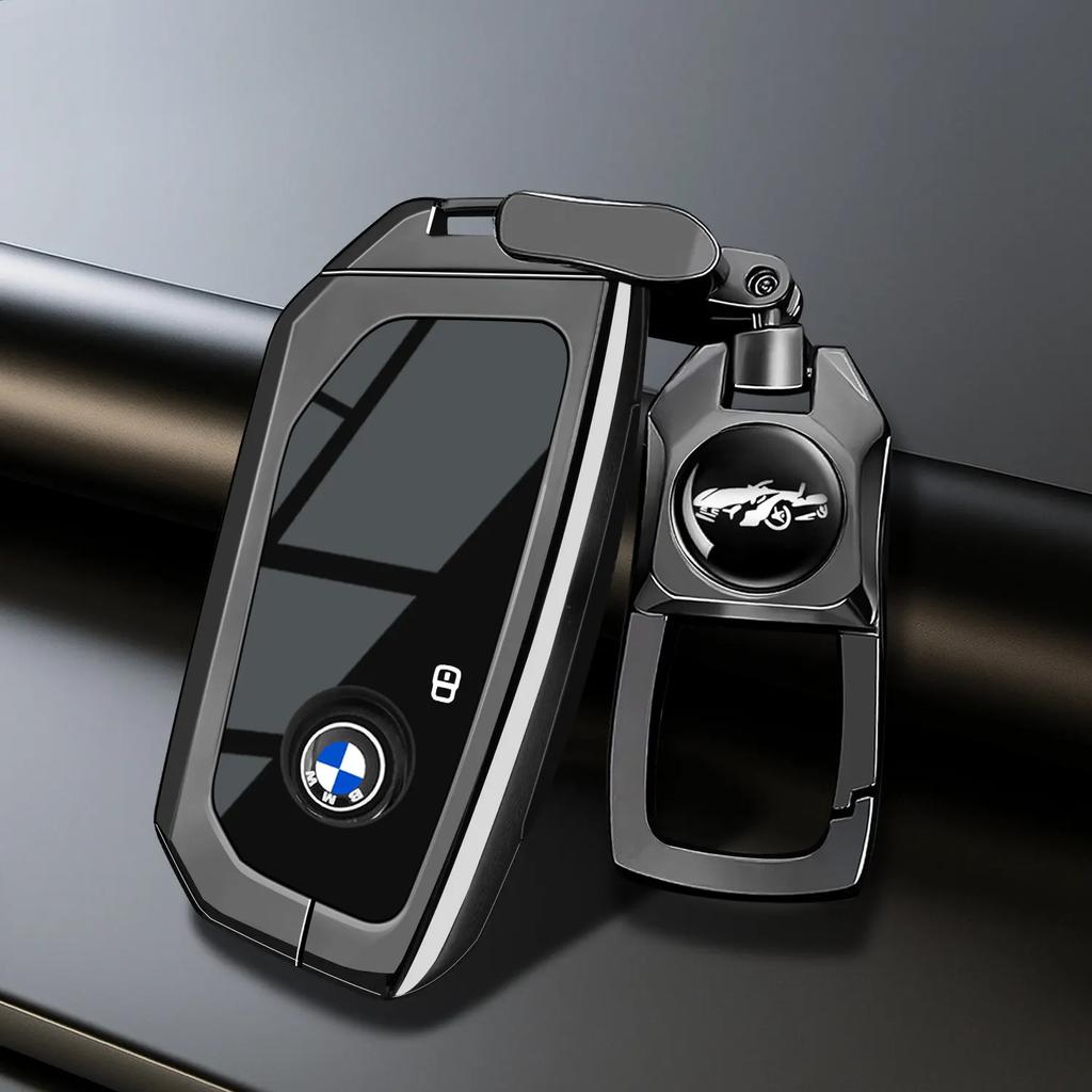 Zinc Alloy Car Key Case Cover for BMW X1 X3 X4 X5 F15 X6 F16 G30 7 Series G11 F48 F39 520 525 F30 118i 218i 320i Car Accessories