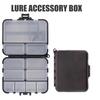 Fishing Tackle Bait Storage Boxes, Portable Double-Sided Lure Hook Organizer, Mini Utility Lures Fishing Box