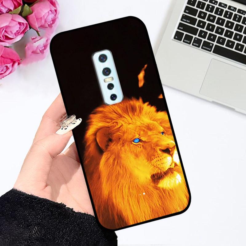 Cases For vivo V17 Pro Cute Astronaut Fashion Shockproof Soft Bumper For Vivo V17 Pro V17Pro 1909 1910 Coque V 17 Pro Capa