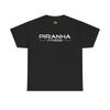 Neu! Heiß! Exklusiv! Piranha Fitness Unisex-T-Shirt aus schwerer Baumwolle